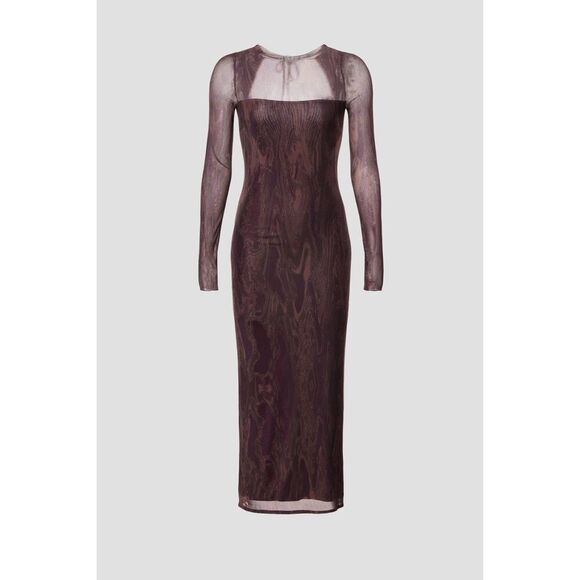 Louna Mesh Overlay Dress - Picture 1 of 11